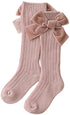Velvet Bows on Socks Socks Little Palace Store